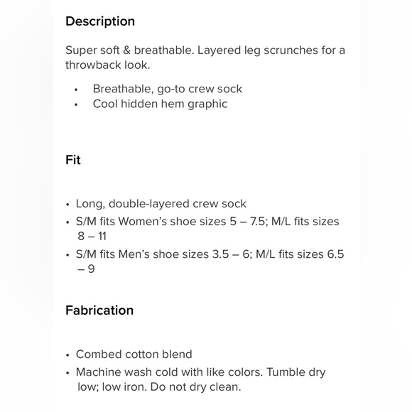 ALO Yoga Unisex Scrunch Socks In Gravel - Picture 3 of 3